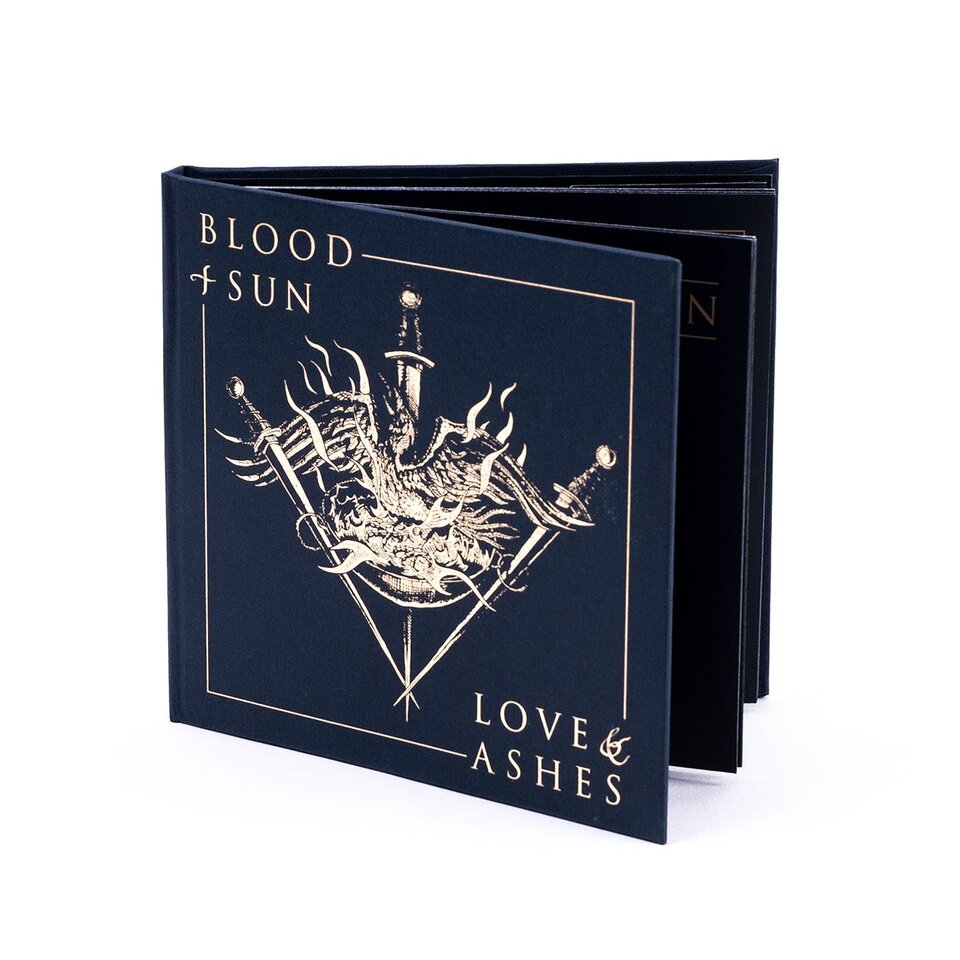 BLOOD AND SUN – Love & Ashes, Digibook CD