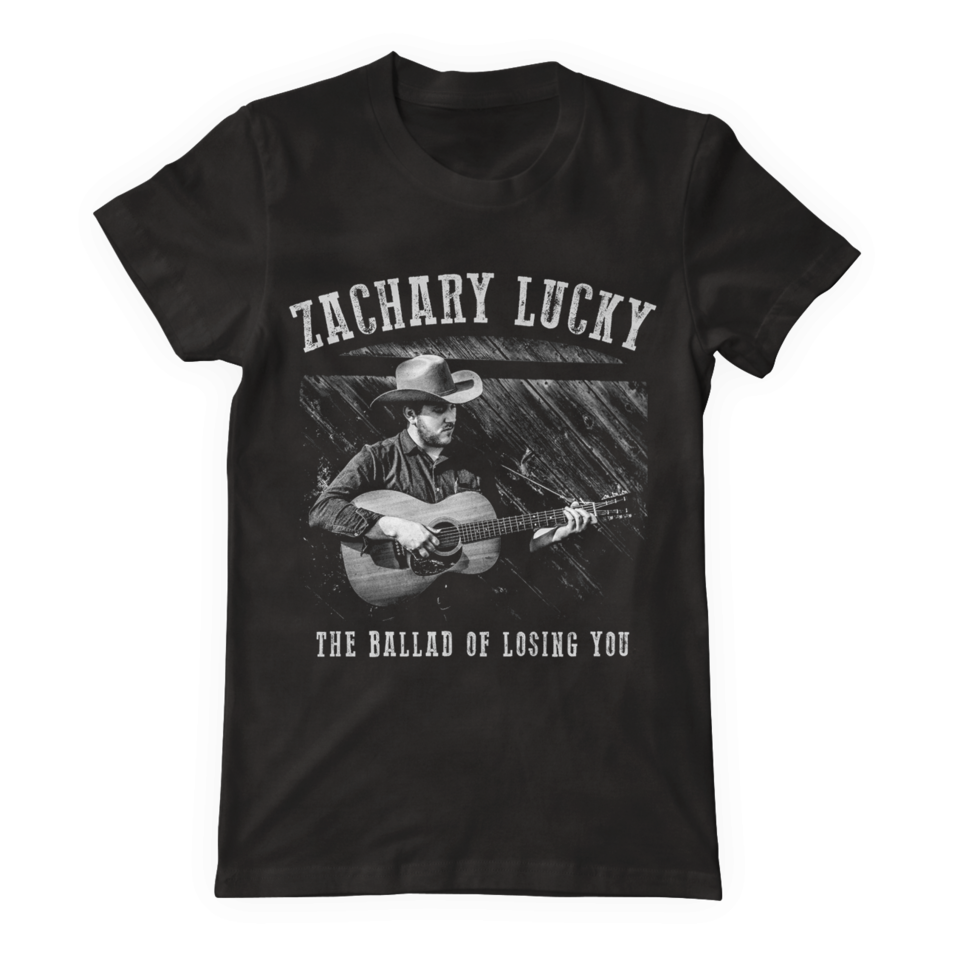 ZACHARY LUCKY – The Ballad of Losing You, TS (Black)