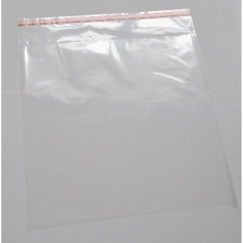 Protection sleeves 12" LP with seal (10pcs)
